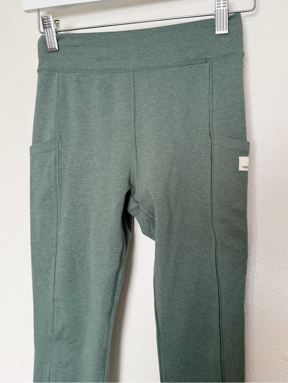 Vuori Granite Pocket Leggings - Sea Pine Heather